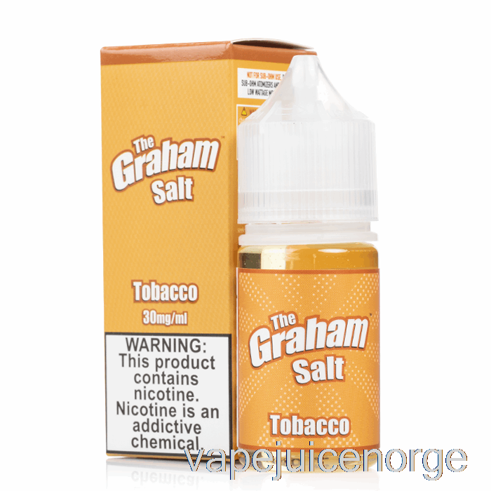 Vape Penn Tobakk Salt - The Graham - Mamasan E-væske - 30ml 50mg